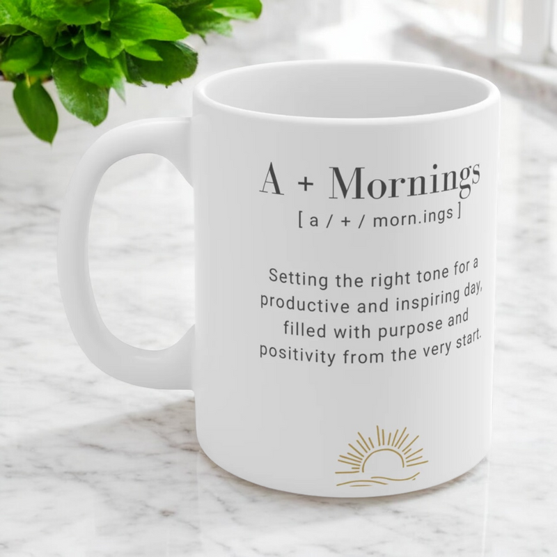 Mug - A + Mornings